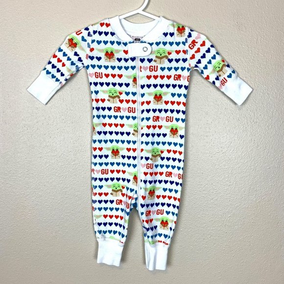 Hanna Andersson Other - Hanna Andersson 50 0-3 months Yoda Star Wars Sleeper Pajamas